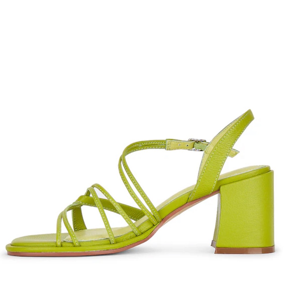Intentionally Blank zodiac sandal - citrus green - us 8